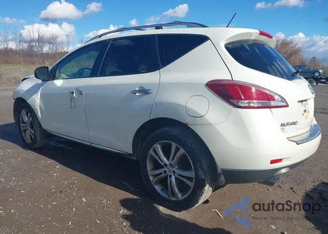 2011 Nissan Murano Le z USA, uszkodzony, nr VIN JN8AZ1MW6BW187943